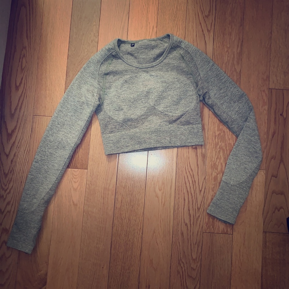 Gymshark flex long sleeve crop top